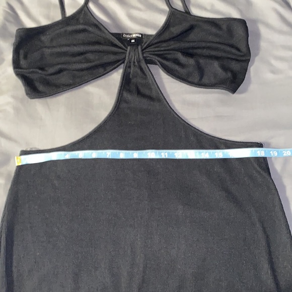 Curvy Sense Ribbed Cut Out Dress - Picture 15 of 15